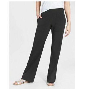 Athleta Chelsea Cargo Wide Leg Pant Black NWT 8T